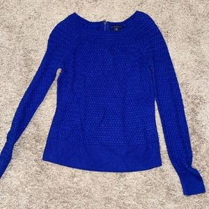 American Eagle Blue Knit Sweater